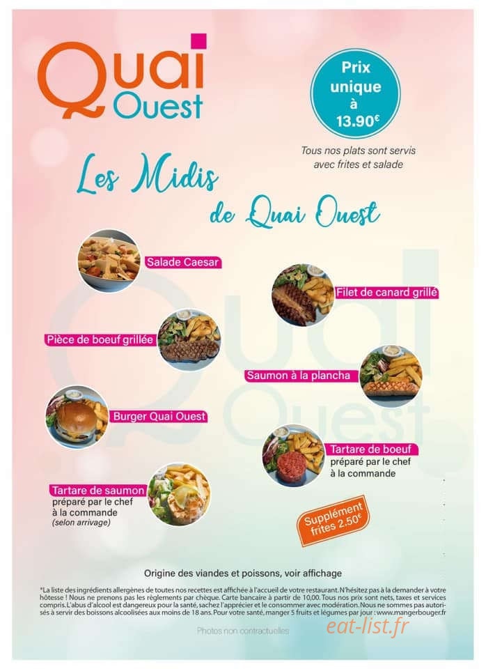 Quai Ouest — carte page 2