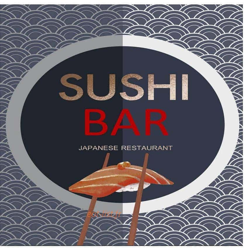 Sushi Bar — carte page 1