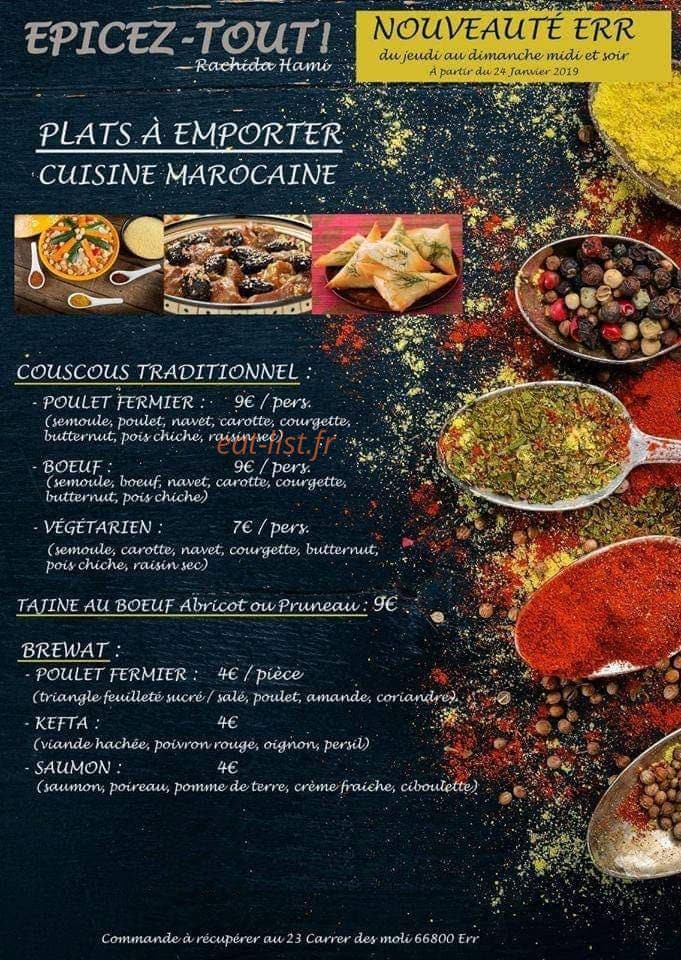 Epicez tout — carte page 1