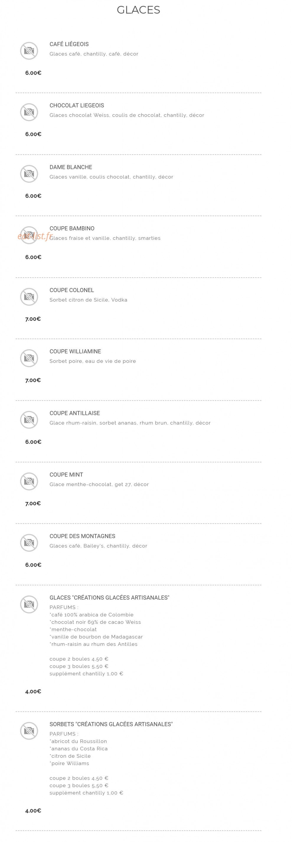 Le Moulin à Pizza — carte page 8