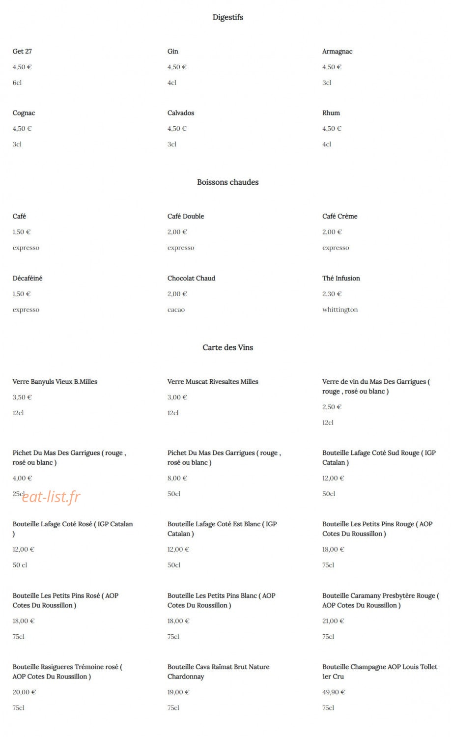 Le Rotja — carte page 4