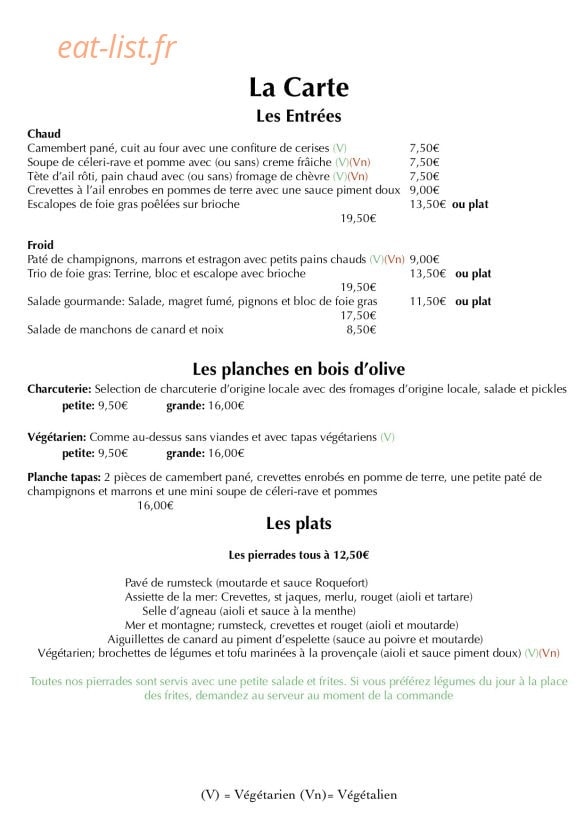 Le Cortal — carte page 3