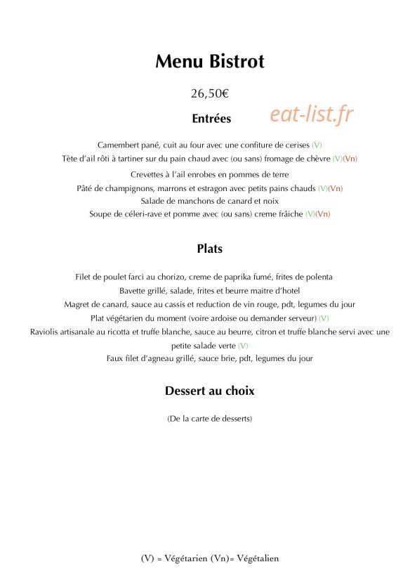 Le Cortal — carte page 1