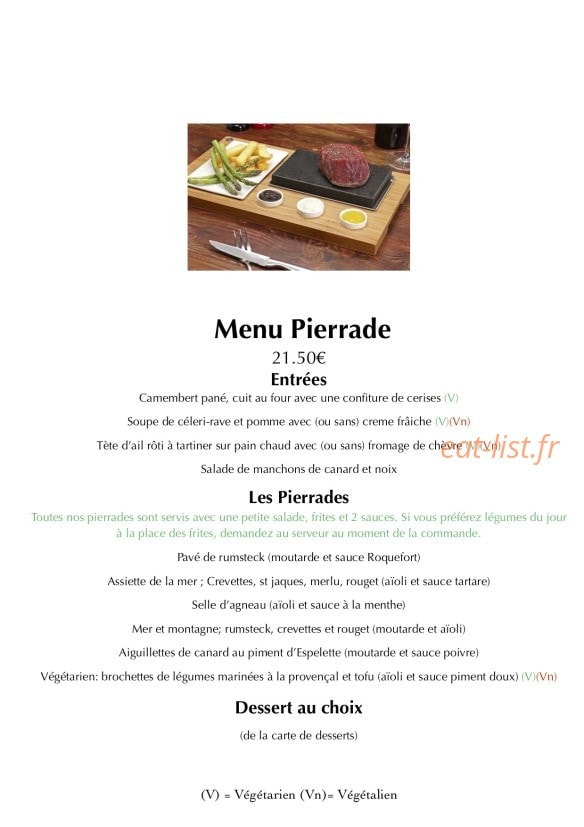 Le Cortal — carte page 2