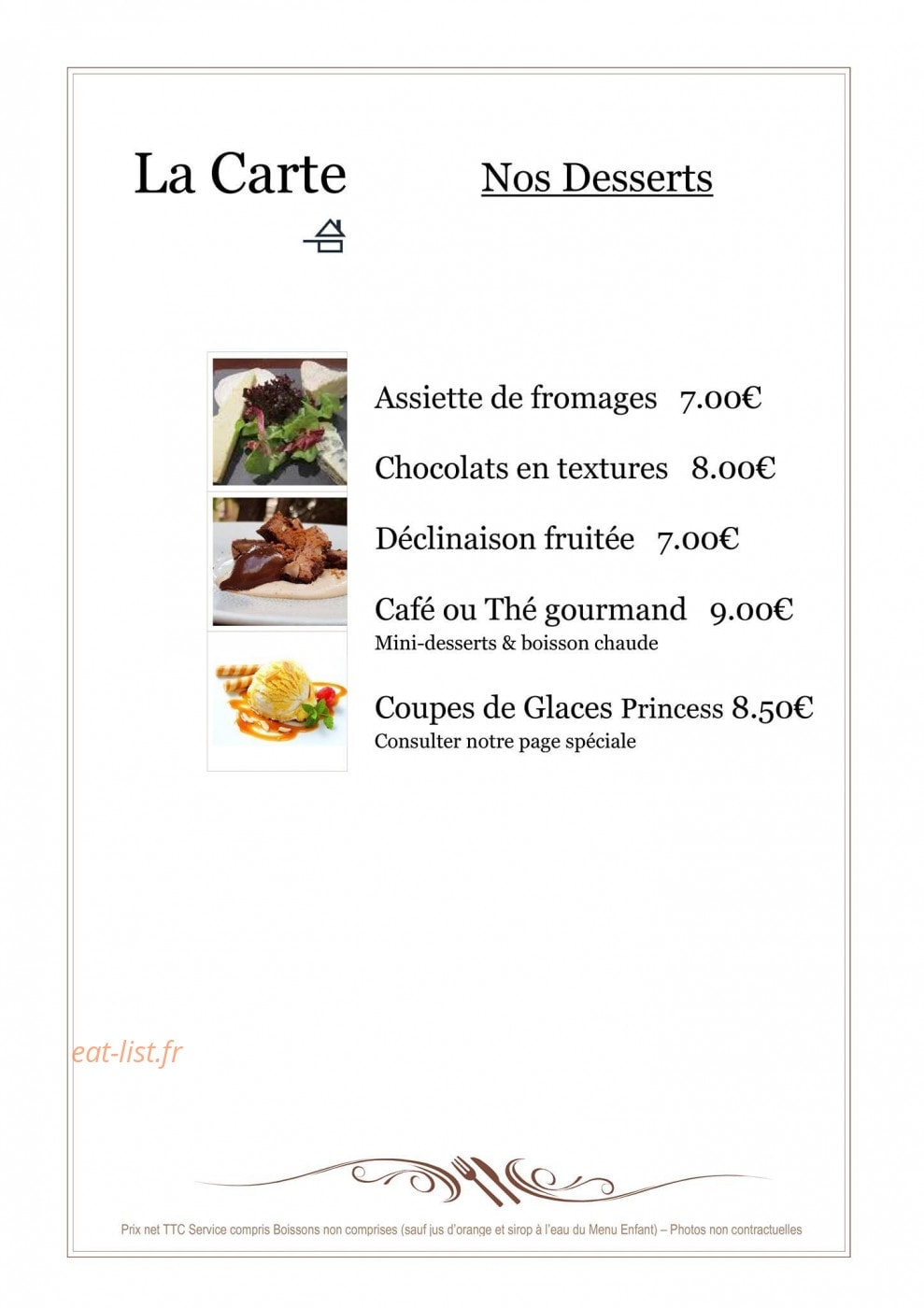 Princess — carte page 3