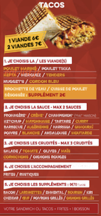 94 Food — carte page 4