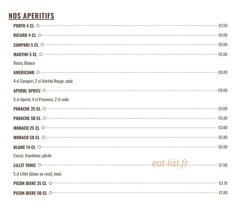 Académie de la Bière — carte page 10