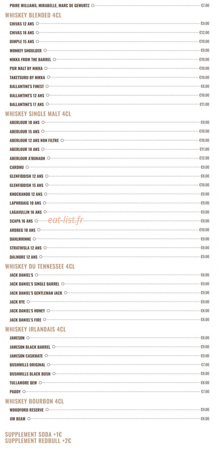 Académie de la Bière — carte page 9
