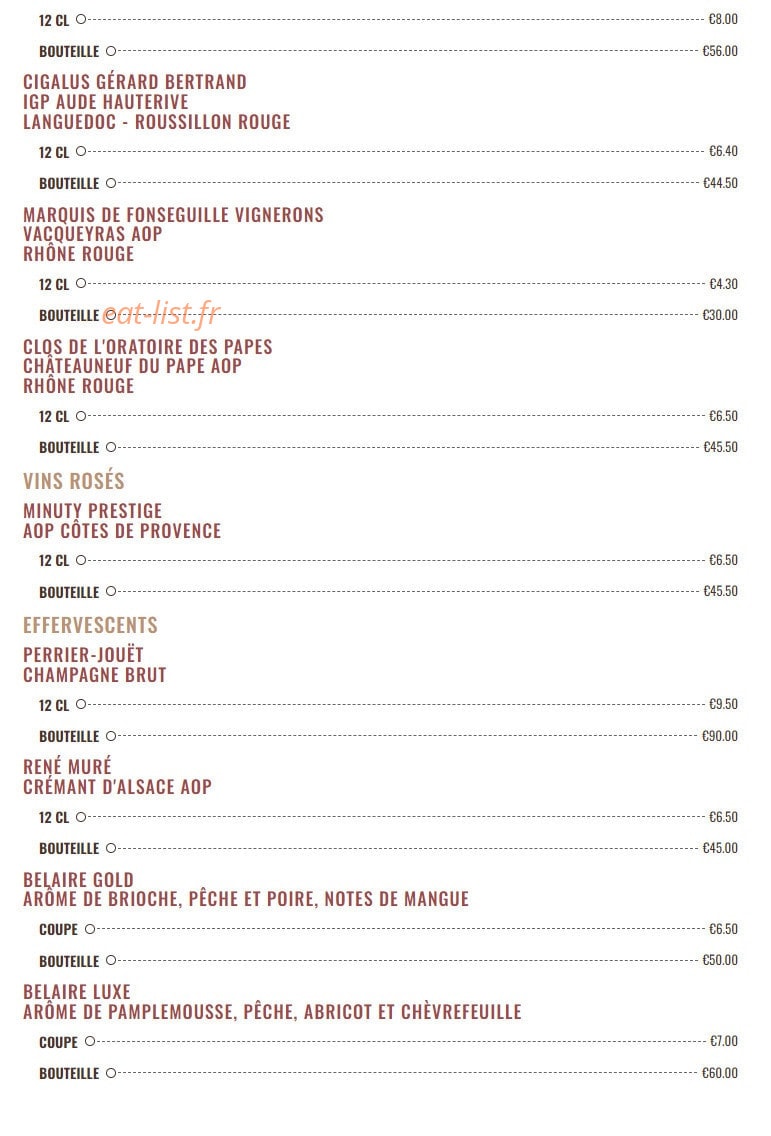 Académie de la Bière — carte page 13
