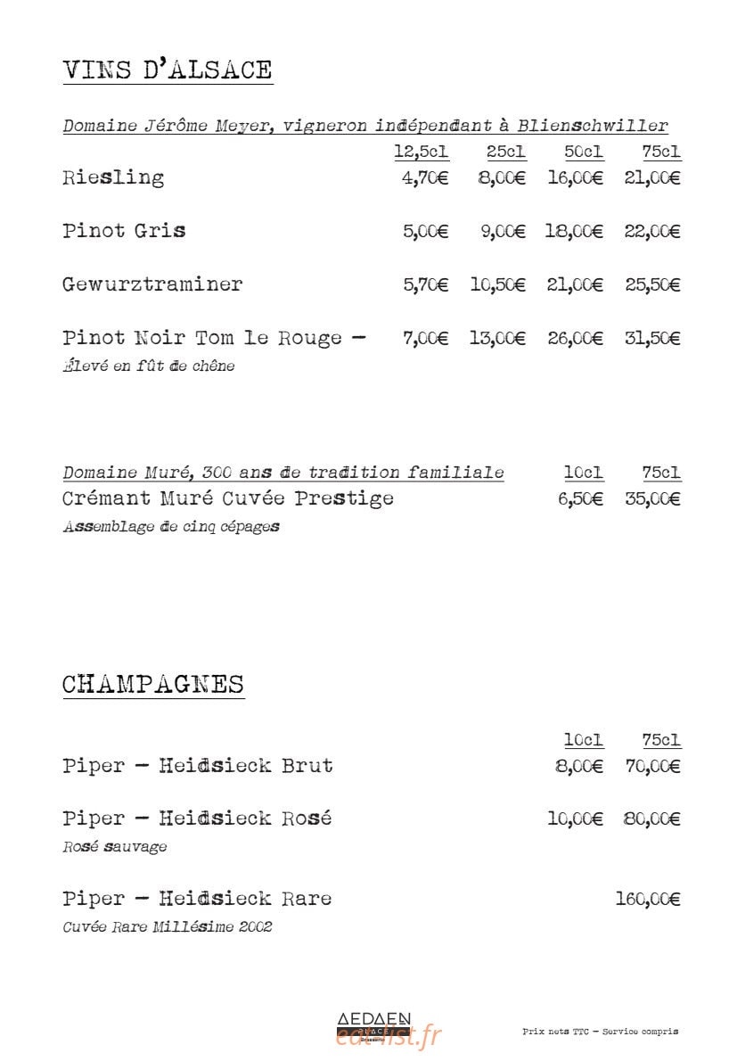 Aedaen Place — carte page 9