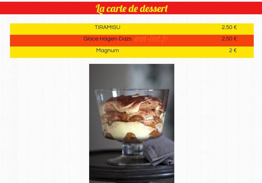 Al-pizza — carte page 8