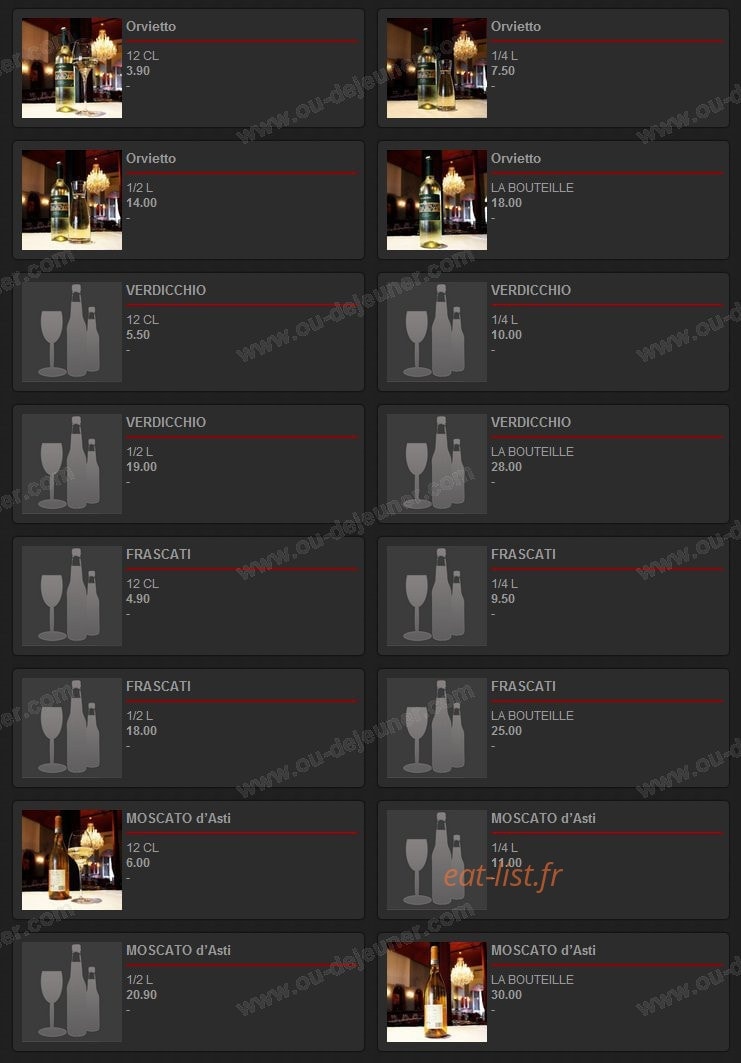 Alambar Restaurant — carte page 11
