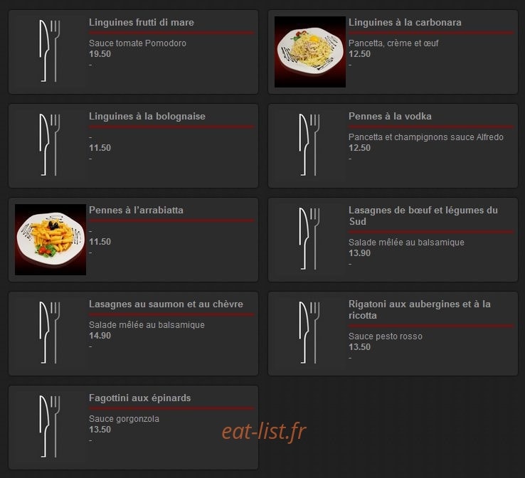 Alambar Restaurant — carte page 5