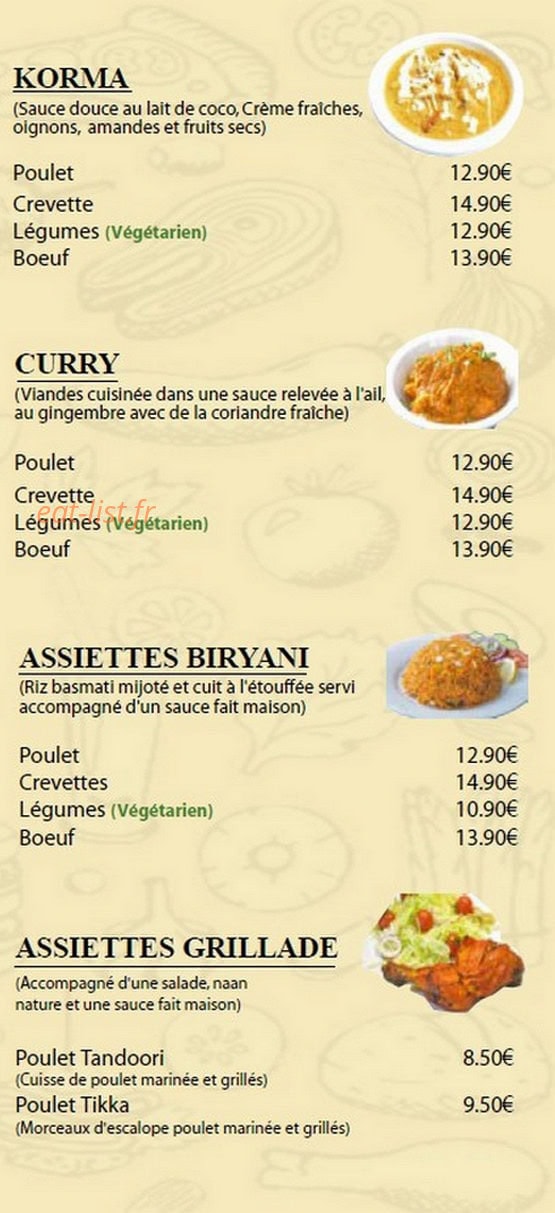 Asian Classic — carte page 2