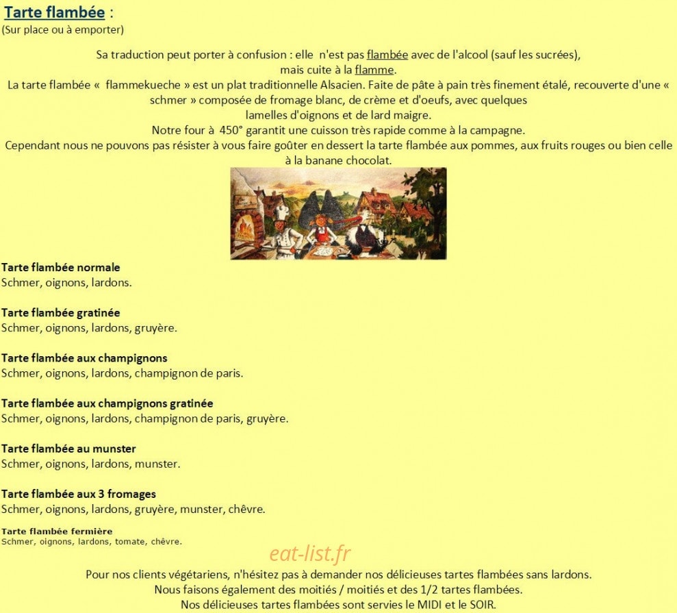 Au bon coin d'Alsace — carte page 6