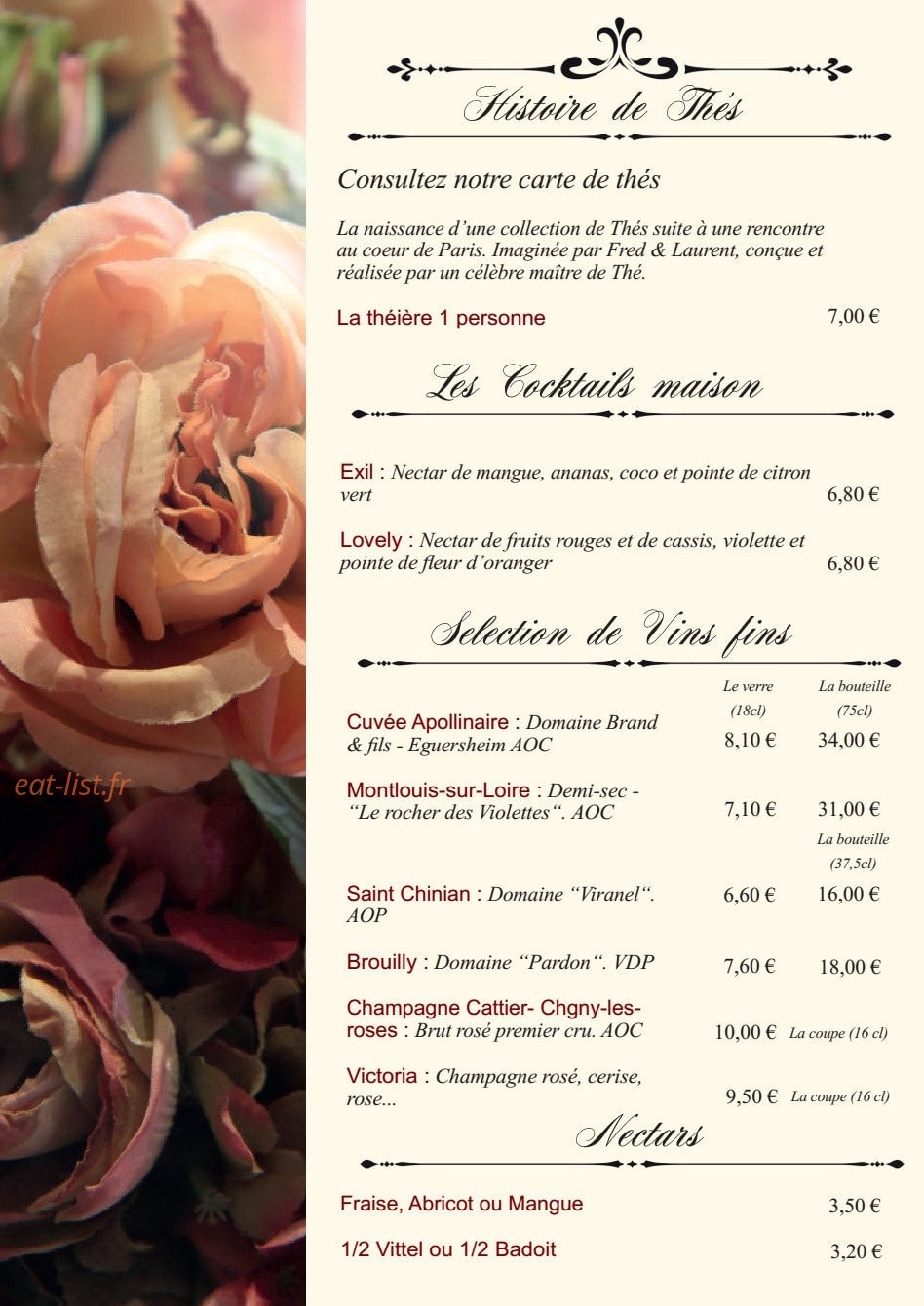 Au Fond Du Jardin — carte page 6