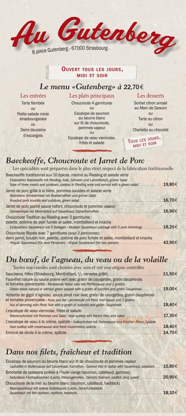 Au gutenberg — carte page 1