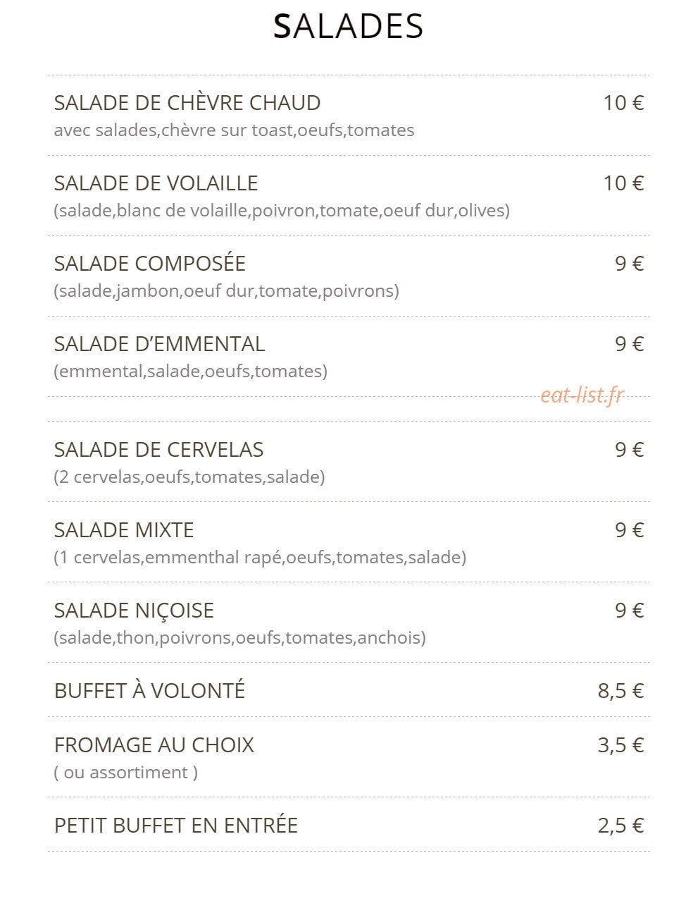 Au marché-gare — carte page 1