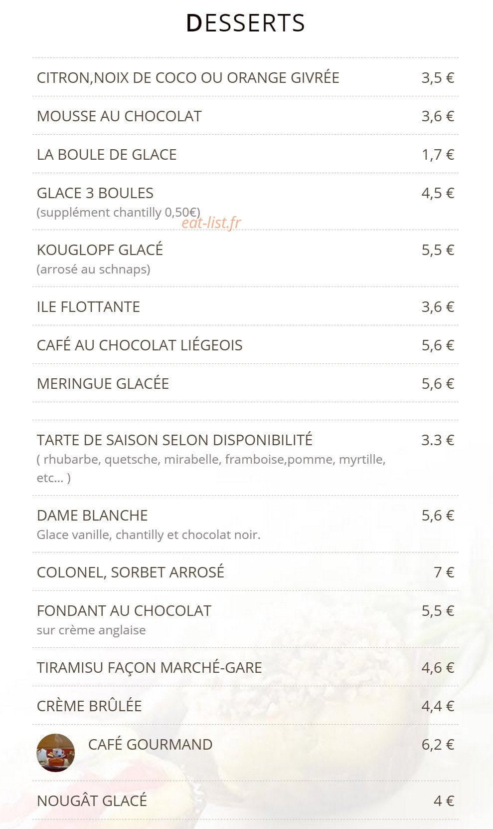 Au marché-gare — carte page 3