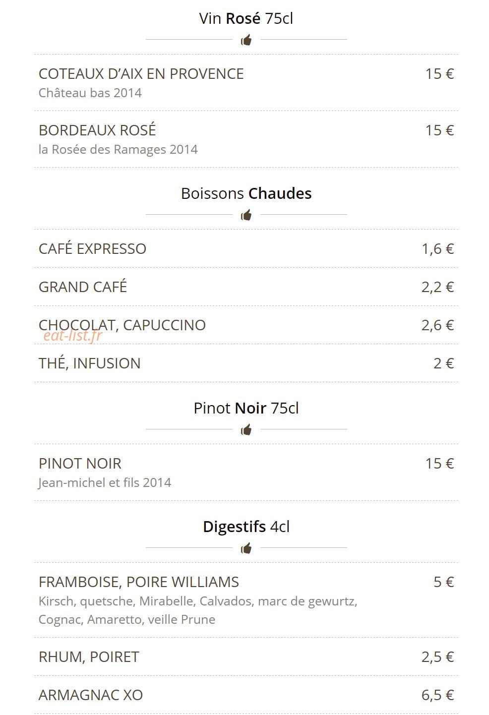 Au marché-gare — carte page 6