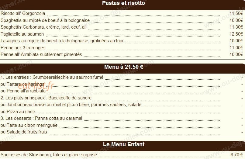 Au Marco Polo — carte page 3