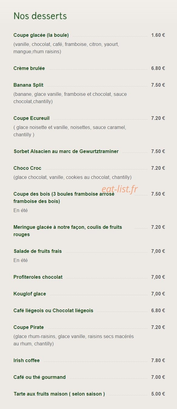 Au petit bois vert — carte page 5