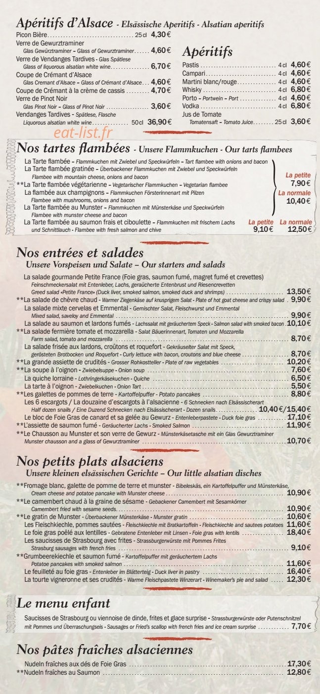 Au Pont Saint Martin — carte page 1