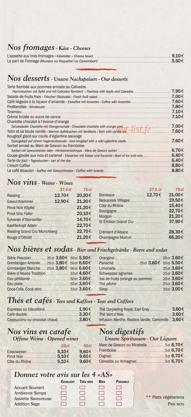Au Pont Saint Martin — carte page 3