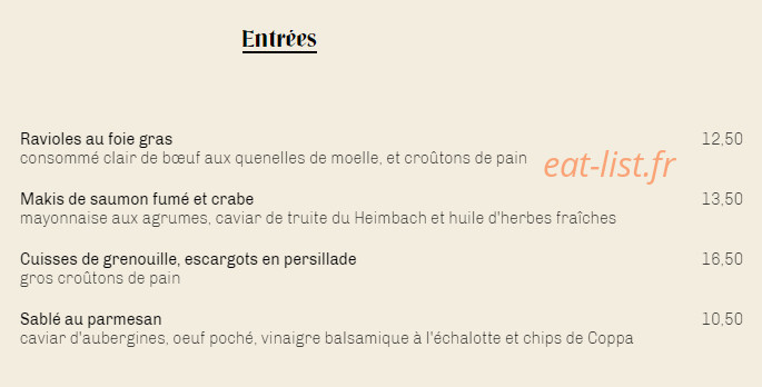 Aux douze apôtres — carte page 2