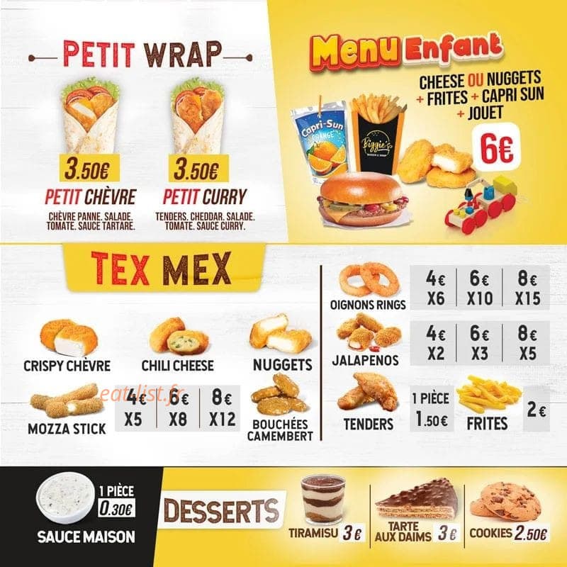 Biggie's — carte page 4