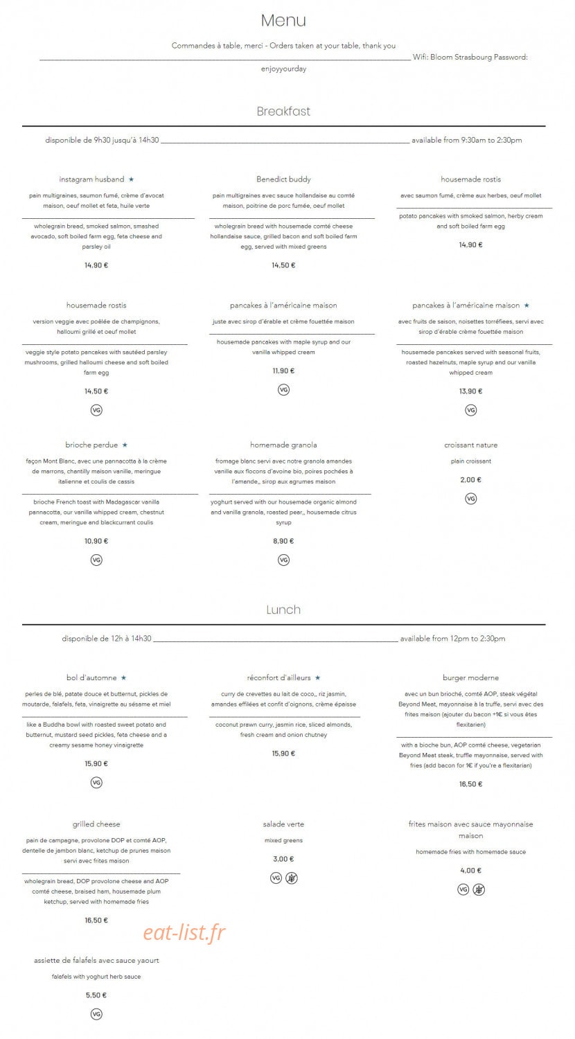 Bloom — carte page 1