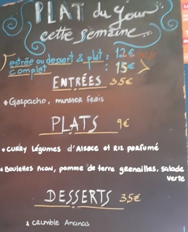 Blue Note Café — carte page 2
