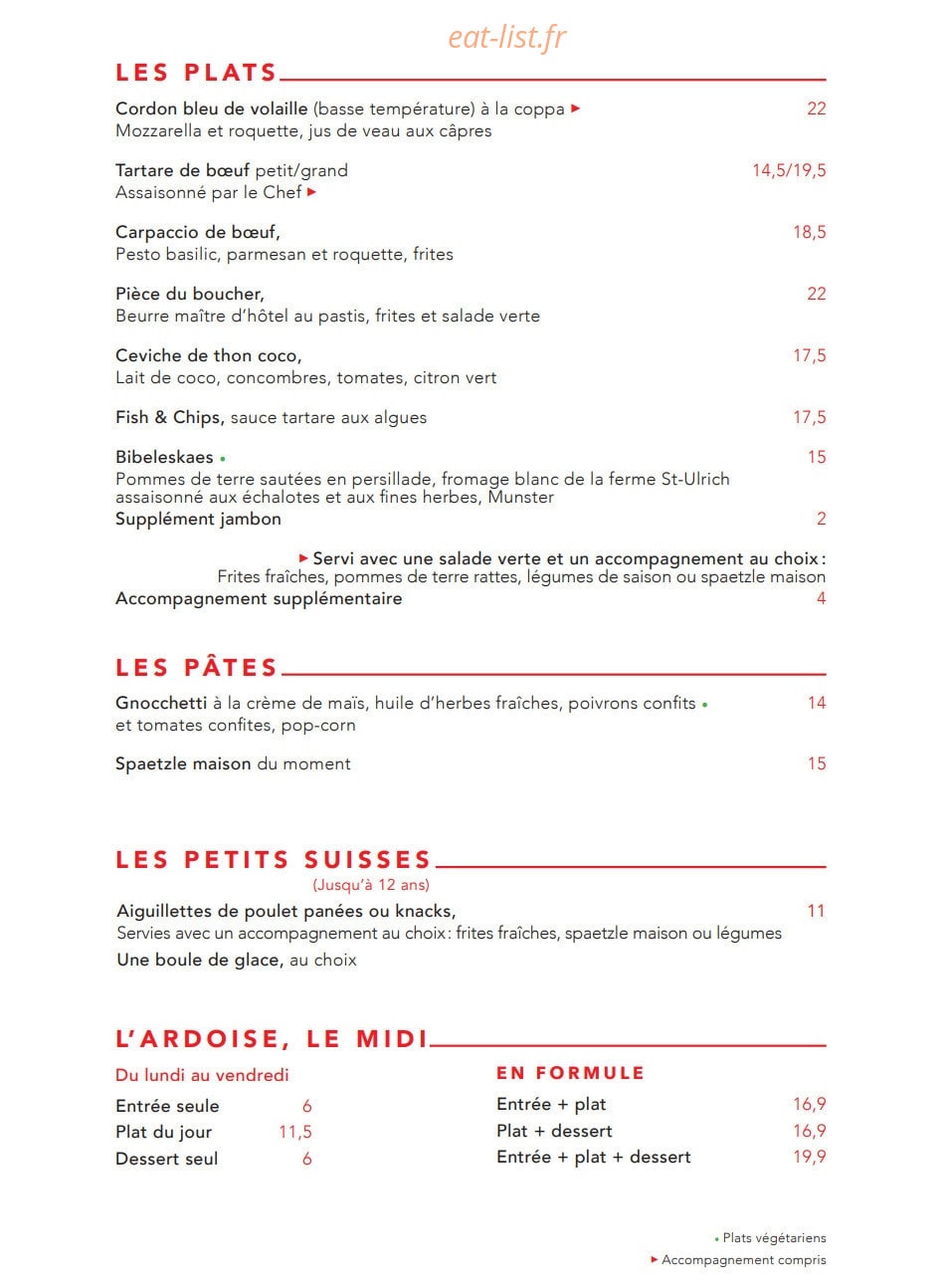 Café Bâle — carte page 4