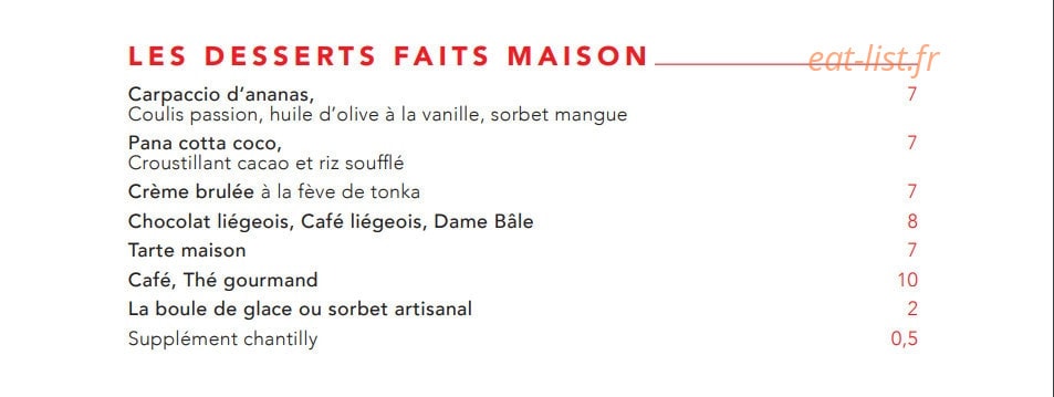 Café Bâle — carte page 5