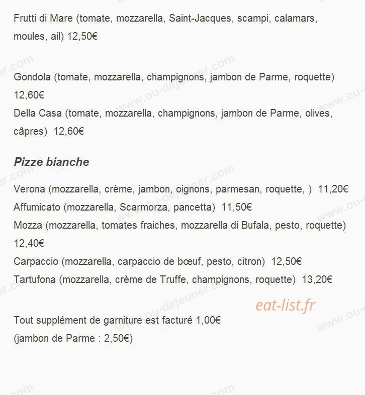 Capriciosa — carte page 7