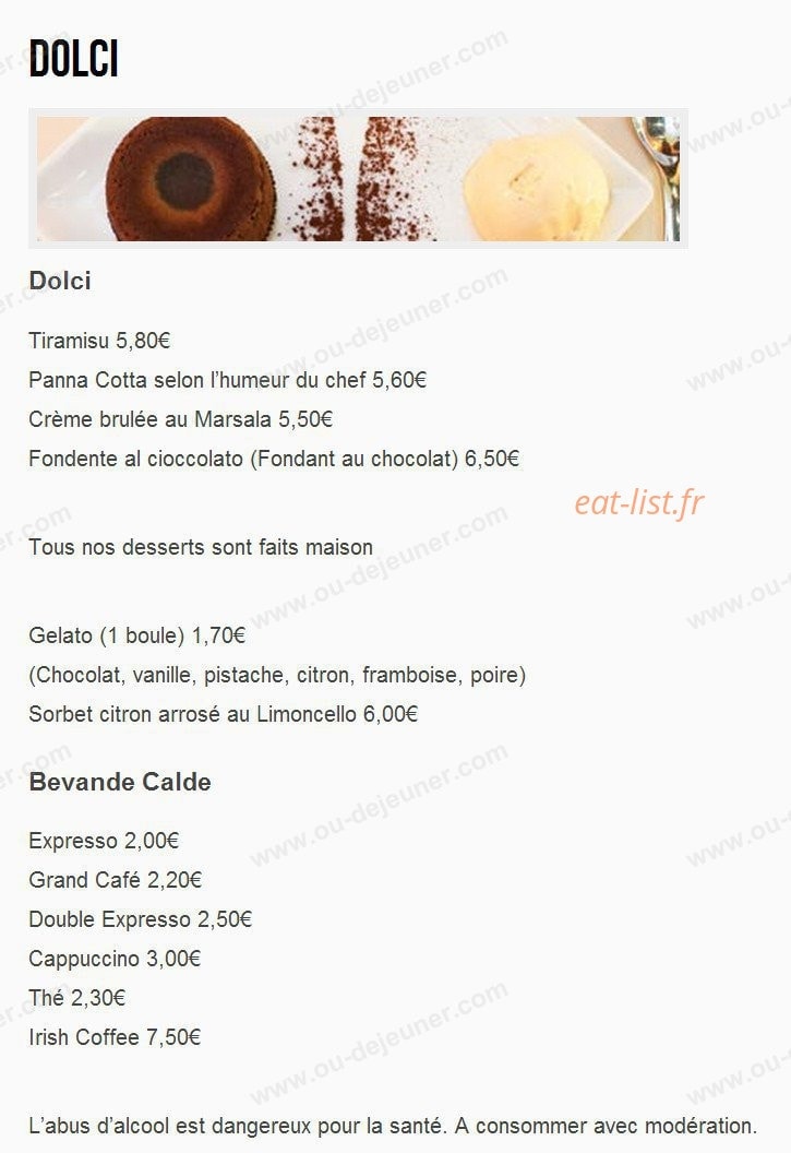 Capriciosa — carte page 9