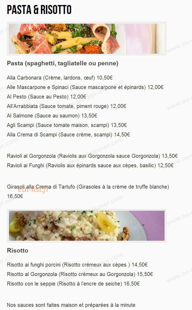 Capriciosa — carte page 5