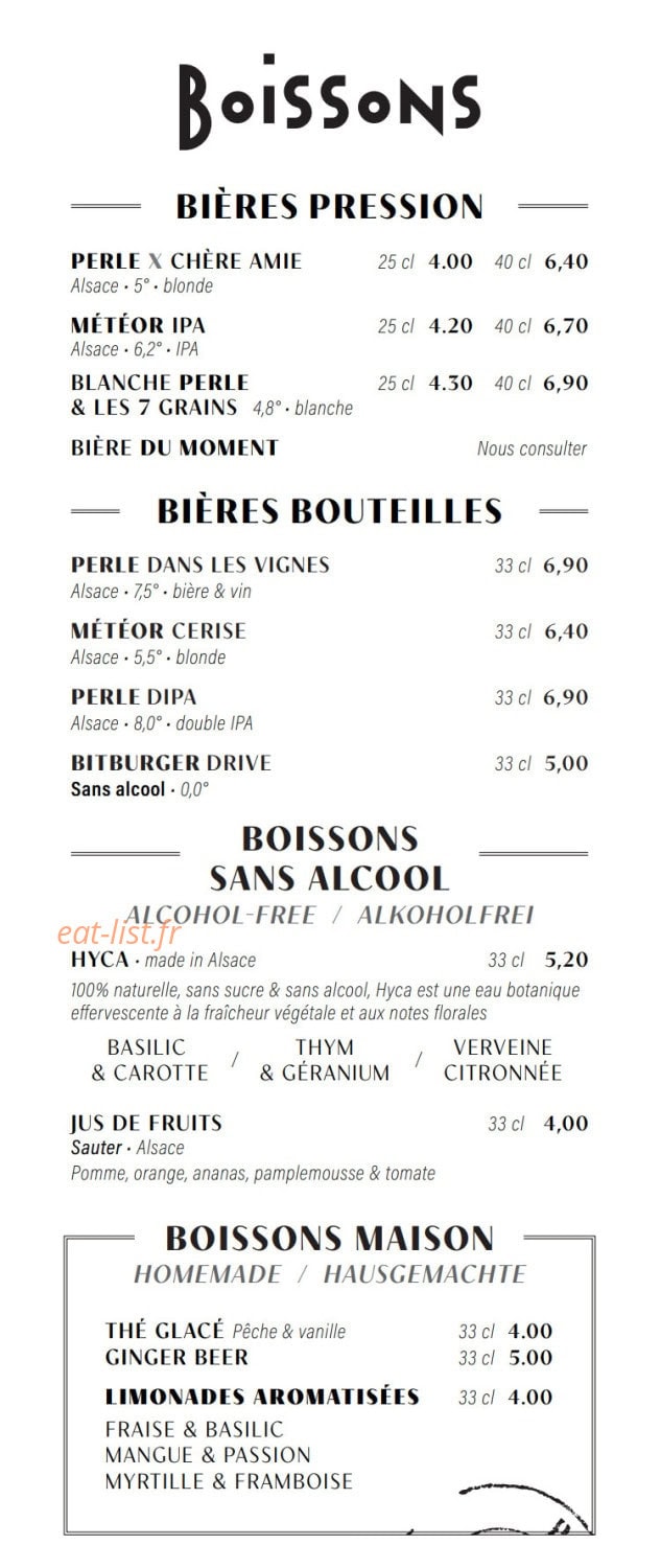 Chère Amie — carte page 19