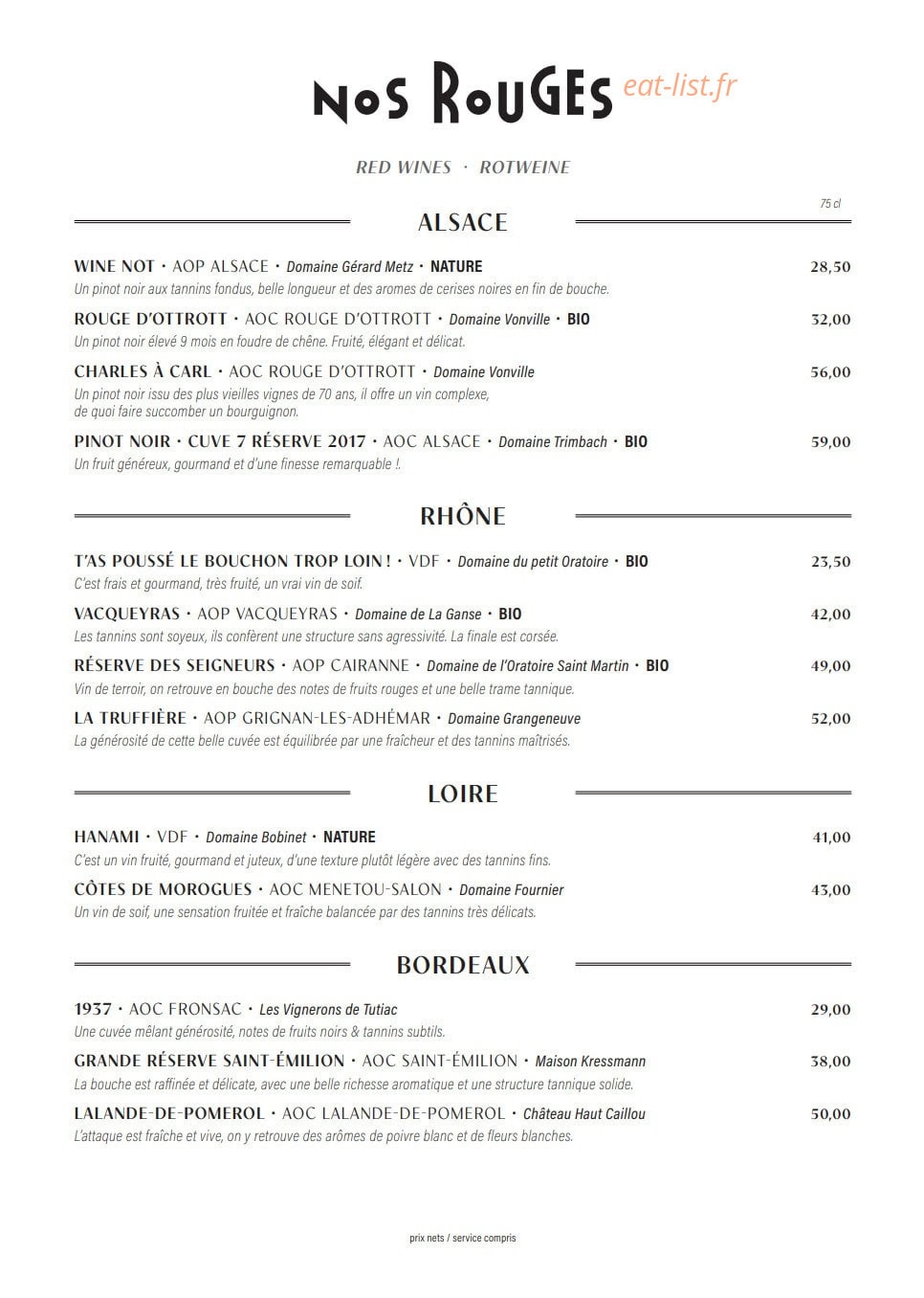 Chère Amie — carte page 27