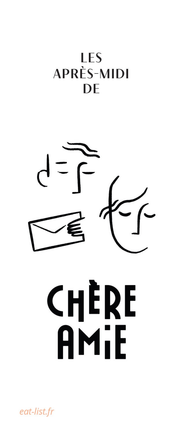 Chère Amie — carte page 16