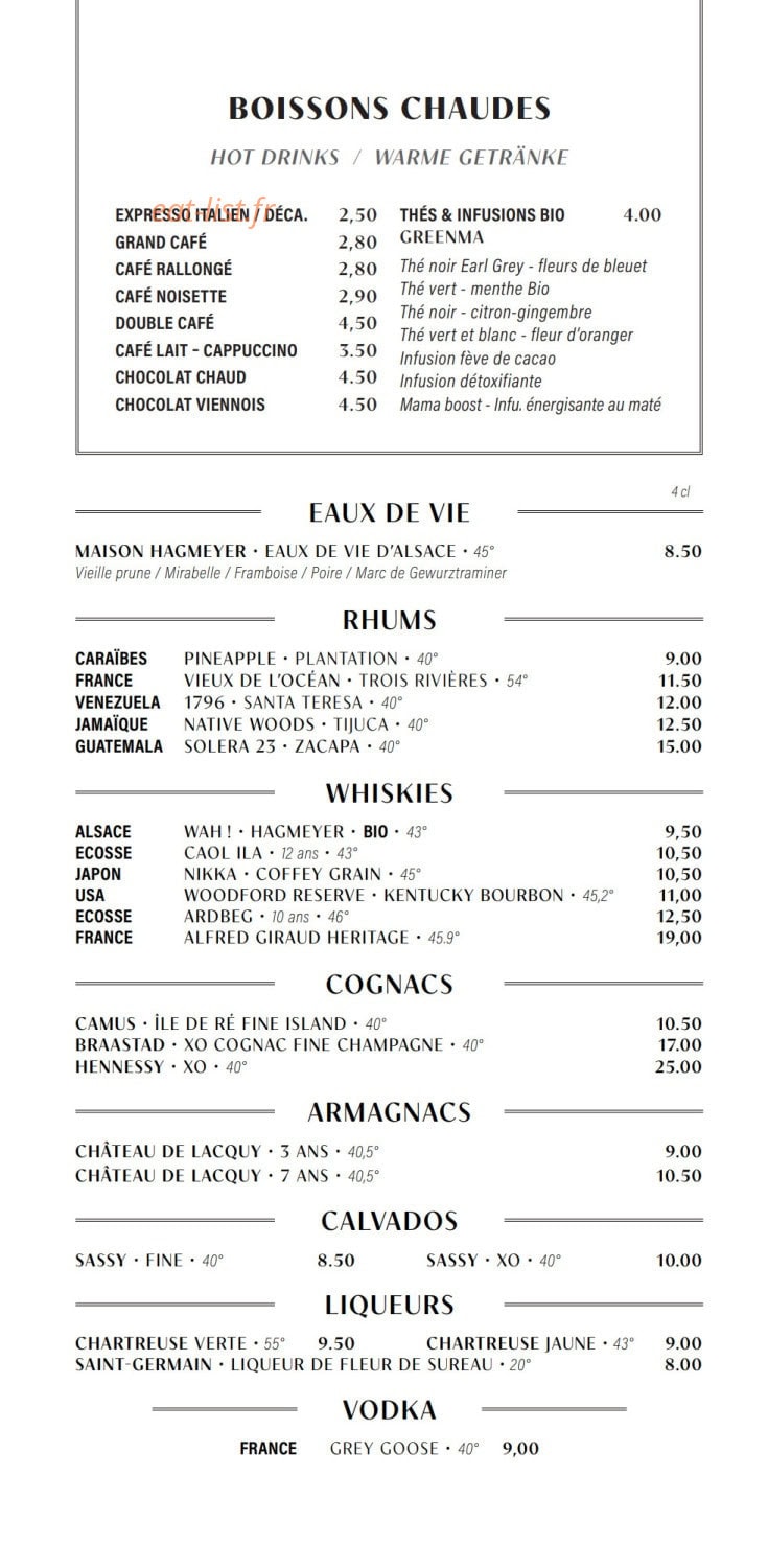 Chère Amie — carte page 12