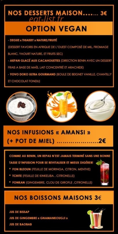 Chez Ani — carte page 5