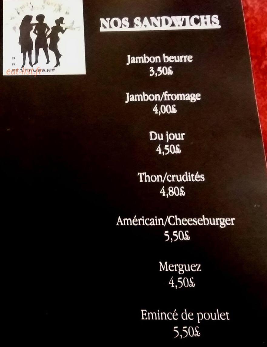 Chez les filles — carte page 3