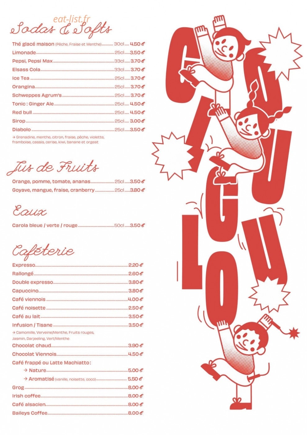 Chez les Lùschtig — carte page 9
