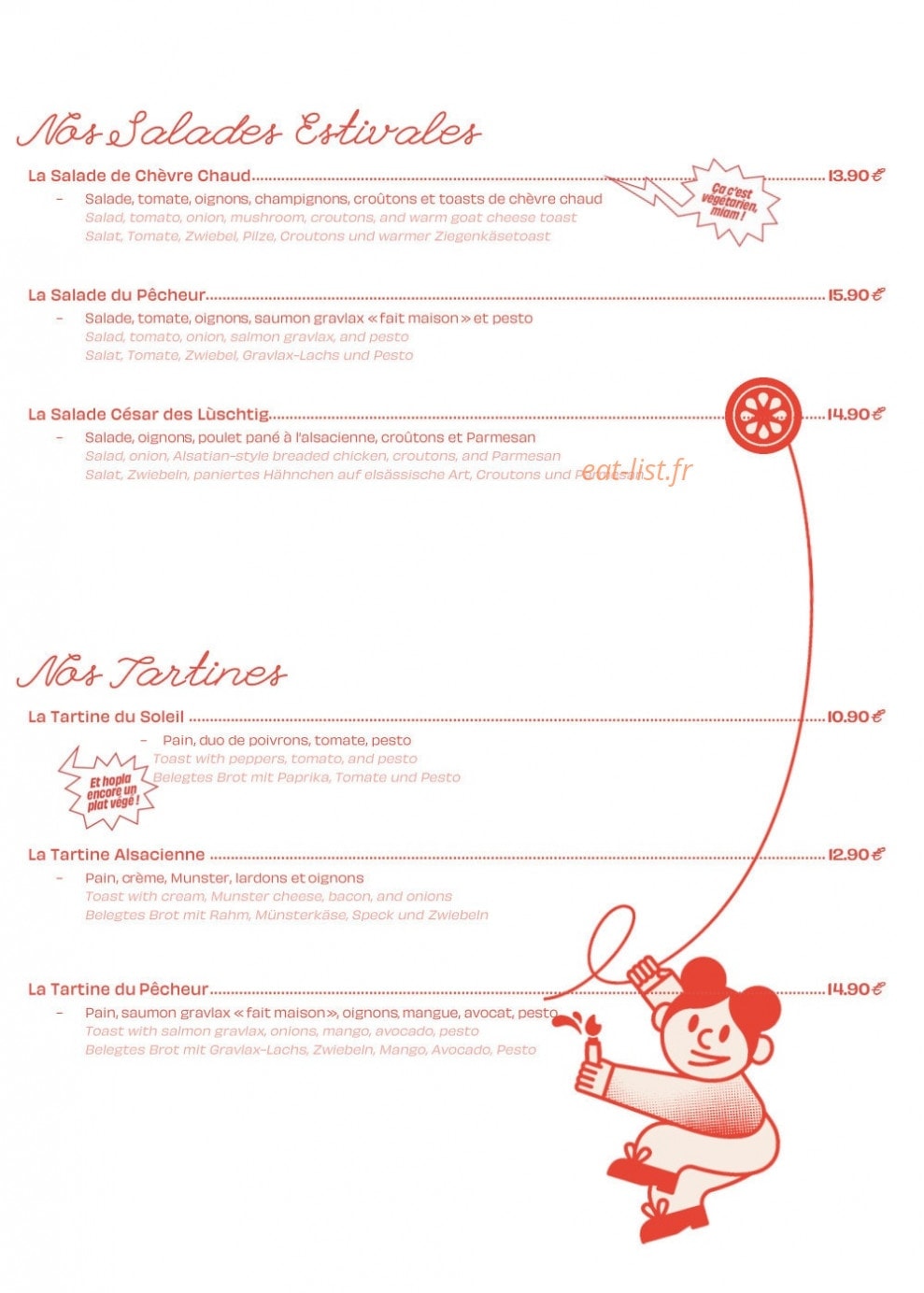 Chez les Lùschtig — carte page 3