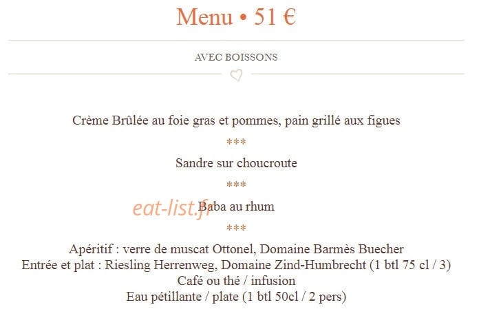 Chez Yvonne — carte page 5