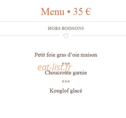 Chez Yvonne — carte page 10