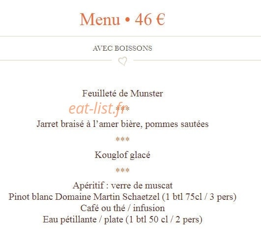 Chez Yvonne — carte page 8