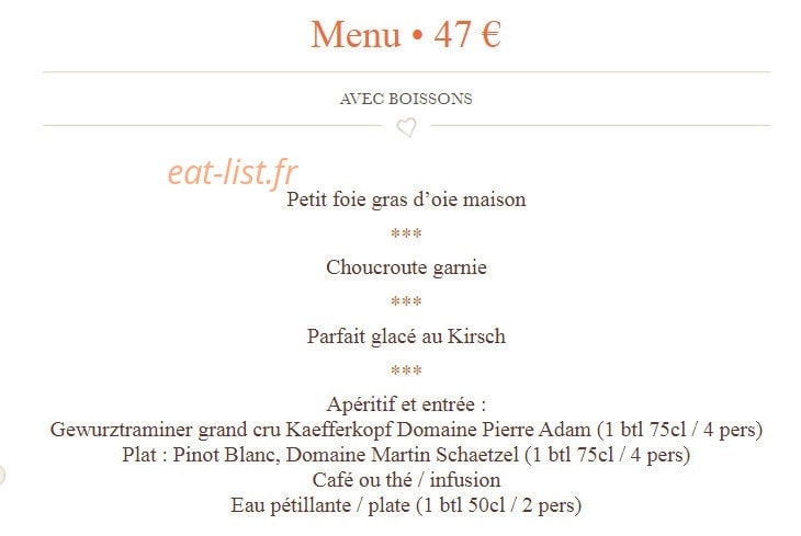 Chez Yvonne — carte page 7