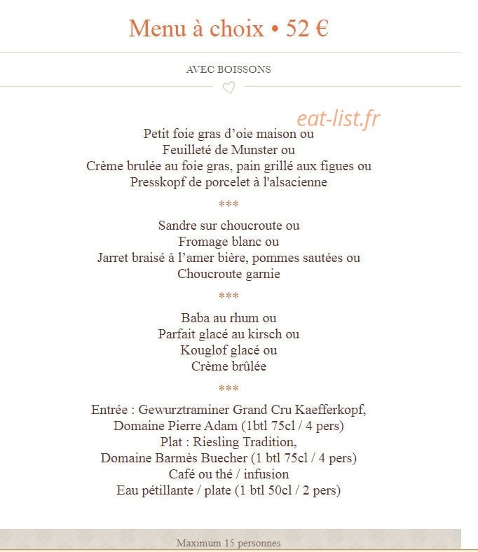 Chez Yvonne — carte page 6